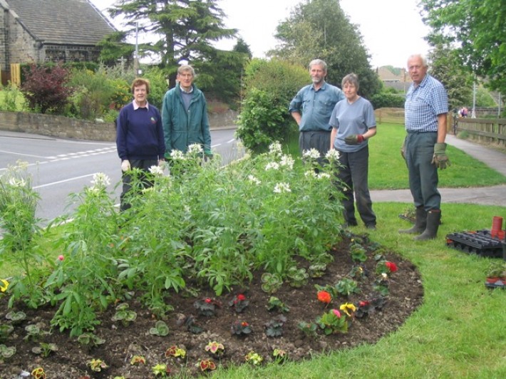 School Flower Bed